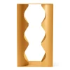 Range-bouteille Alfredo 3 bouteilles 33,6x12 cm, Saffron yellow