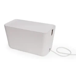 Rangement pour câbles Cable Organiser XXL, Blanc-blanc