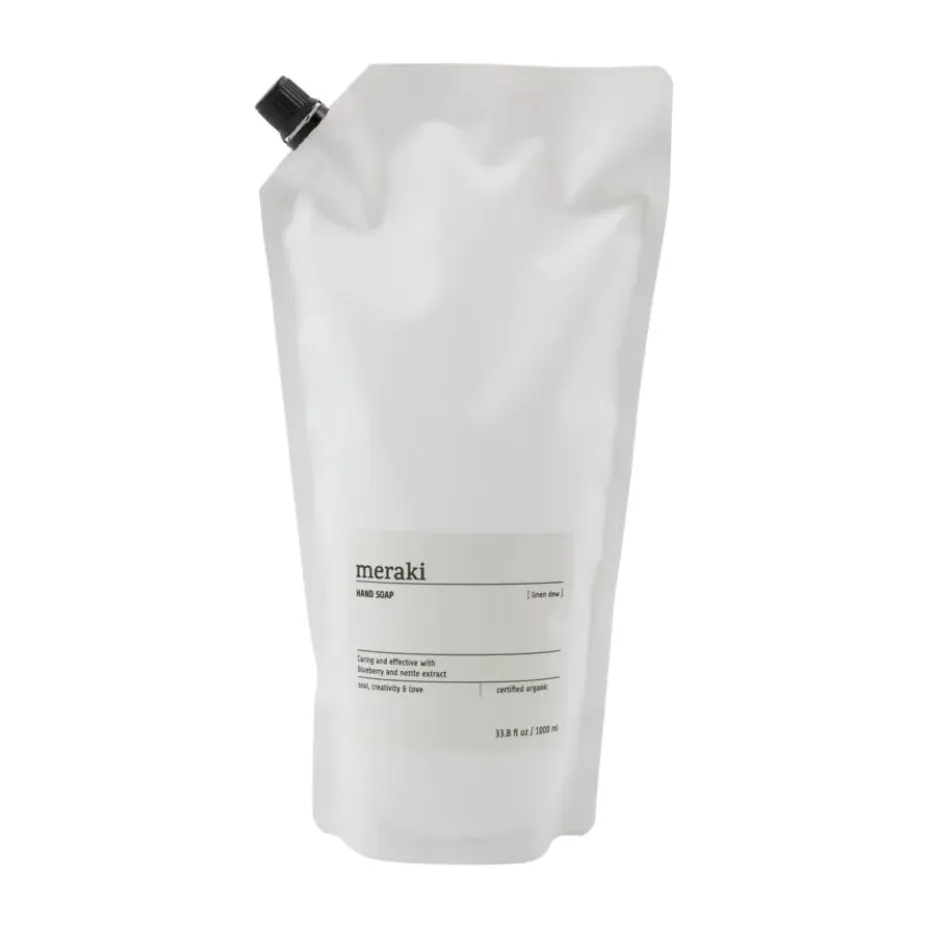 Recharge de savon pour les mains Meraki 1000 ml, Rosée de lin