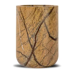 Refroidisseur à vin Sten Ø12,5 cm, Marbre forestier brun