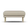 Repose-pieds Sjövik, Bern Beige 0341-chêne blanchi à l’huile