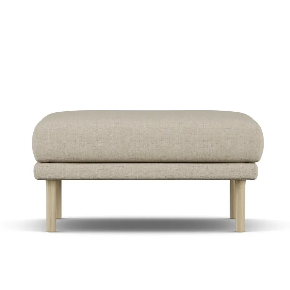 Repose-pieds Sjövik, Bern Beige 0341-chêne blanchi à l’huile