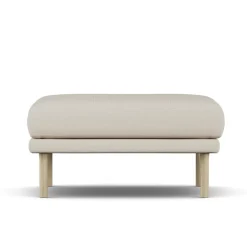 Repose-pieds Sjövik, Jump Beige 1956-chêne blanchi à l’huile
