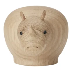 Rhinocéros en bois Rina, Small