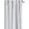 Rideau avec bande de pliage Sunshine 140 x 290cm, Blanc