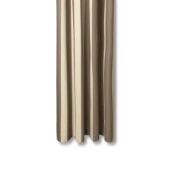 Rideau de douche Chambray, Carob brown-parchment