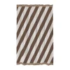 Rideau de douche Diagonal 150x200 cm, Chocolat