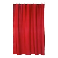 Rideau de douche Match 200x240 cm, extra haut (rouge)