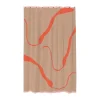 Rideau de douche Nova Arte 150x200 cm, Latte-orange