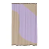 Rideau de douche Nova Arte 150x200 cm, Sand-lilac