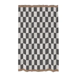 Rideau de douche Retro 150x200 cm, Gris foncé