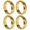Rond de serviette Monaco Ø4 cm 4-pack, Laiton