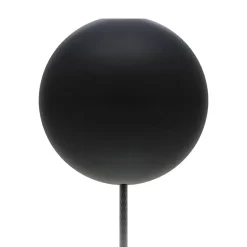 Rosace de plafond avec cordon Cannonball, noir