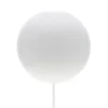 Rosace de plafond avec cordon Cannonball, blanc