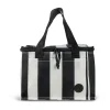 Sac isotherme City petit 3,2 L, Noir-blanc