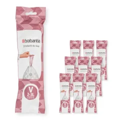 Sac poubelle Brabantia PerfectFit 200 sacs, Modèle V, 2-3 L