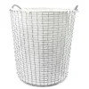 Sac pour panier à linge Korbo, blanc 80 L