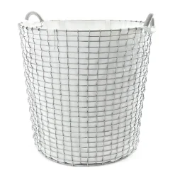 Sac pour panier à linge Korbo, blanc 65 L