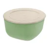 Saladier avec couvercle Connect thermoplastique biocirculaire 2 L, Nature leaf green