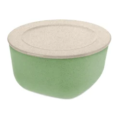 Saladier avec couvercle Connect thermoplastique biocirculaire 2 L, Nature leaf green