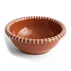 Saladier Barro, Natural with stripes, Ø26 cm
