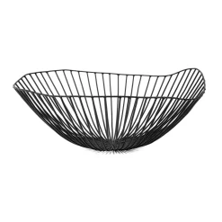 Saladier Cesira 39 cm, Noir
