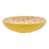 Saladier en mélamine Rice Ø 29,9 cm, Pink dots-yellow