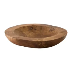 Saladier en teck, Large, Ø40 cm