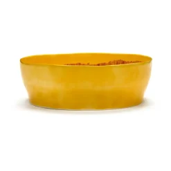 Saladier Ottolenghi Feast Ø27,5 cm, Yellow stripes-red