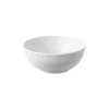 Saladier Relief 25 cm, Blanc