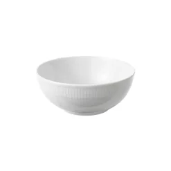 Saladier Relief 25 cm, Blanc