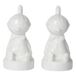 Salière et poivrière en céramique Lilla My, Blanc