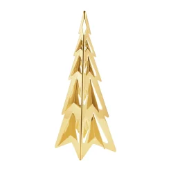 Sapin de table 2024 L, Plaqué or