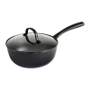 Satake Casserole sautés avec couvercle en verre 2 pièces, 2 L