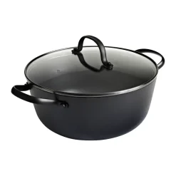Satake Casserole sautés avec couvercle en verre 2 pièces, 4 L