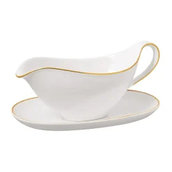 Saucière avec soucoupe Château Septfontaines 26 cl, Blanc-or