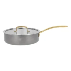 Sauteuse à couvercle Durance Ø24 cm, Acier inoxydable