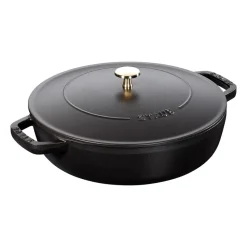 Sauteuse Chistera Ø28 cm 3,7 L, Noir