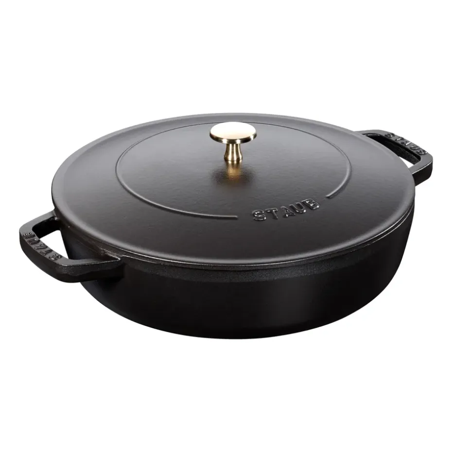 Sauteuse Chistera Ø28 cm 3,7 L, Noir