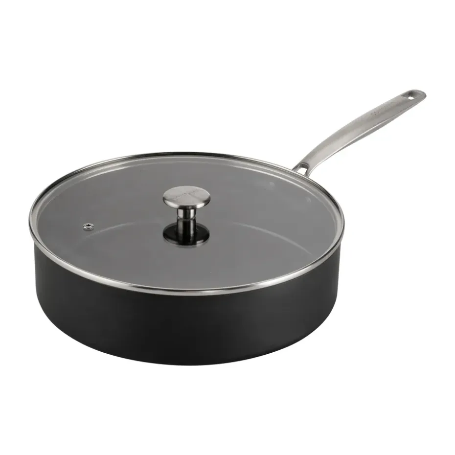 Sauteuse Combekk Element en aluminium noir, Ø28 cm