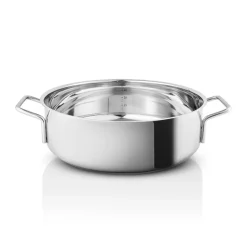 Sauteuse Eva Trio Stainless Steel avec 2 poignées, Ø28 cm