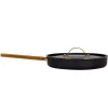 Sauteuse martelée noire avec couvercle Arvet, Modèle X2, Ø28 cm