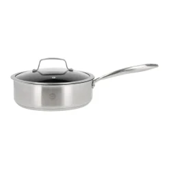 Sauteuse Roya céramique non-stick 24 cm, Acier inoxydable