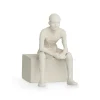 Sculpture avec message Character, The reflective one