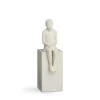 Sculpture avec message Character, The dreamer