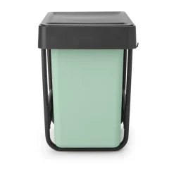 Seaux intégrés Sort&Go, 2x15 L, Gris foncé