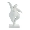 Serafina décoration femme sur pointe 28,8 cm, Blanc