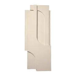 Serif Relief décoration murale L, Off white
