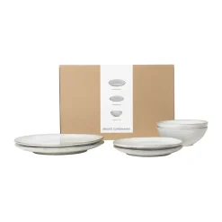 Service de dîner Nordic Sand pour deux, 6 pièces