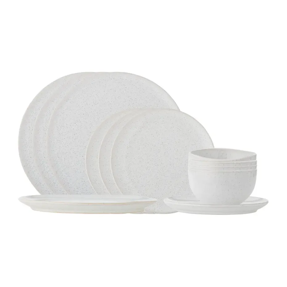 Service de table Addison Lot de 12, Blanc